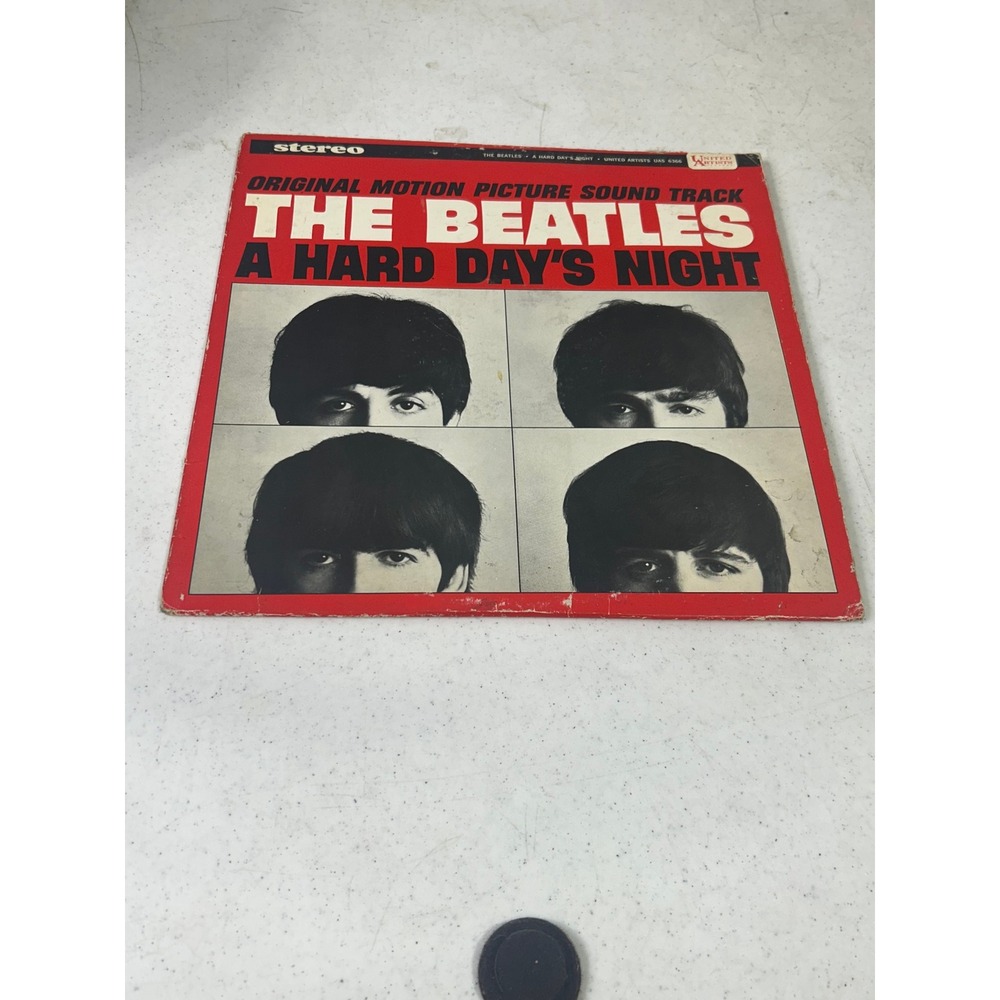 The Beatles A Hard‎ Days Night Vinyl Record Soundtrack United Artists UAS 6366